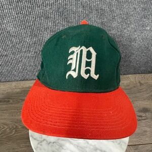 VTG Miami Hurricanes Hat Cap 7 1/8 Sports Specialties THE PRO Wool Embroidered